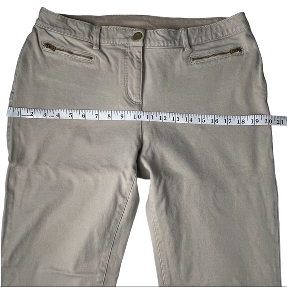 So Slimming by Chico Ankle Pants Sz:2 - Picture 7 of 10